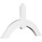 Ekena Millwork Archdale Architectural Grade PVC Gable Bracket, 36"W x 21"H x 2"D x 4"F, 14/12 Pitch GBP036X21X0204ARC00 - alternate 1